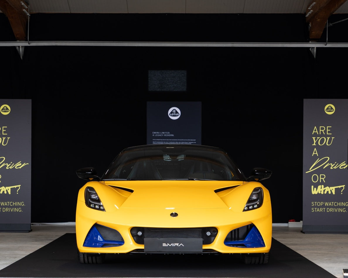 Lotus "Are you a driver or what?"